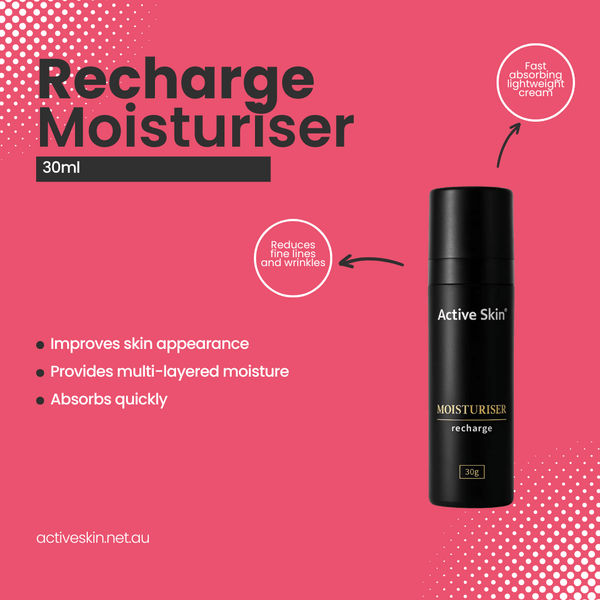 Active Skin Recharge Moisturiser - Active Skin