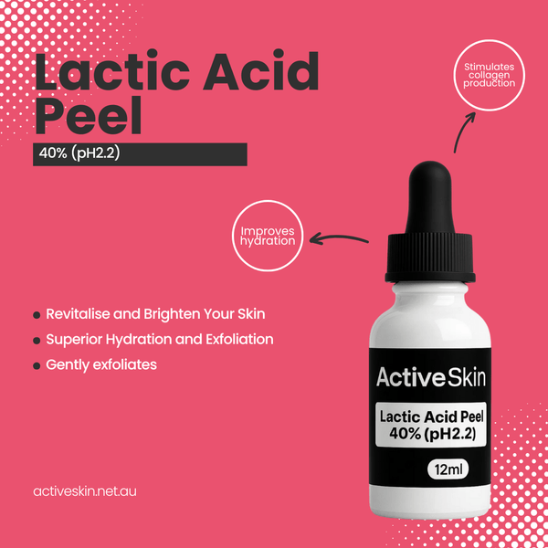 Lactic Acid Peel - 40% | Active Skin - Active Skin
