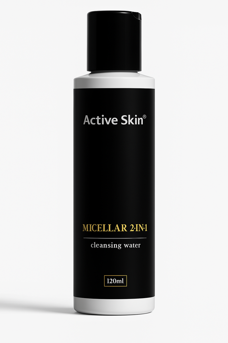Active Skin Micellar 2 in 1 Cleansing Water - 120ml